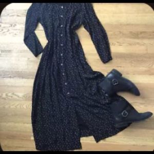 Laura Ashley button down dress